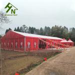 Outdoor 20x30m Red PVC Fabric aluminum Frame Wedding Marquee Tent