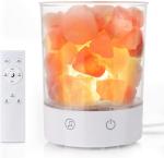 Himalayan Hand Carved Pink Rock Salt Lamp Night Light