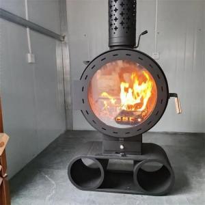 Quality European Indoor Freestanding Wood Burning Hanging Stove Fireplace wholesale