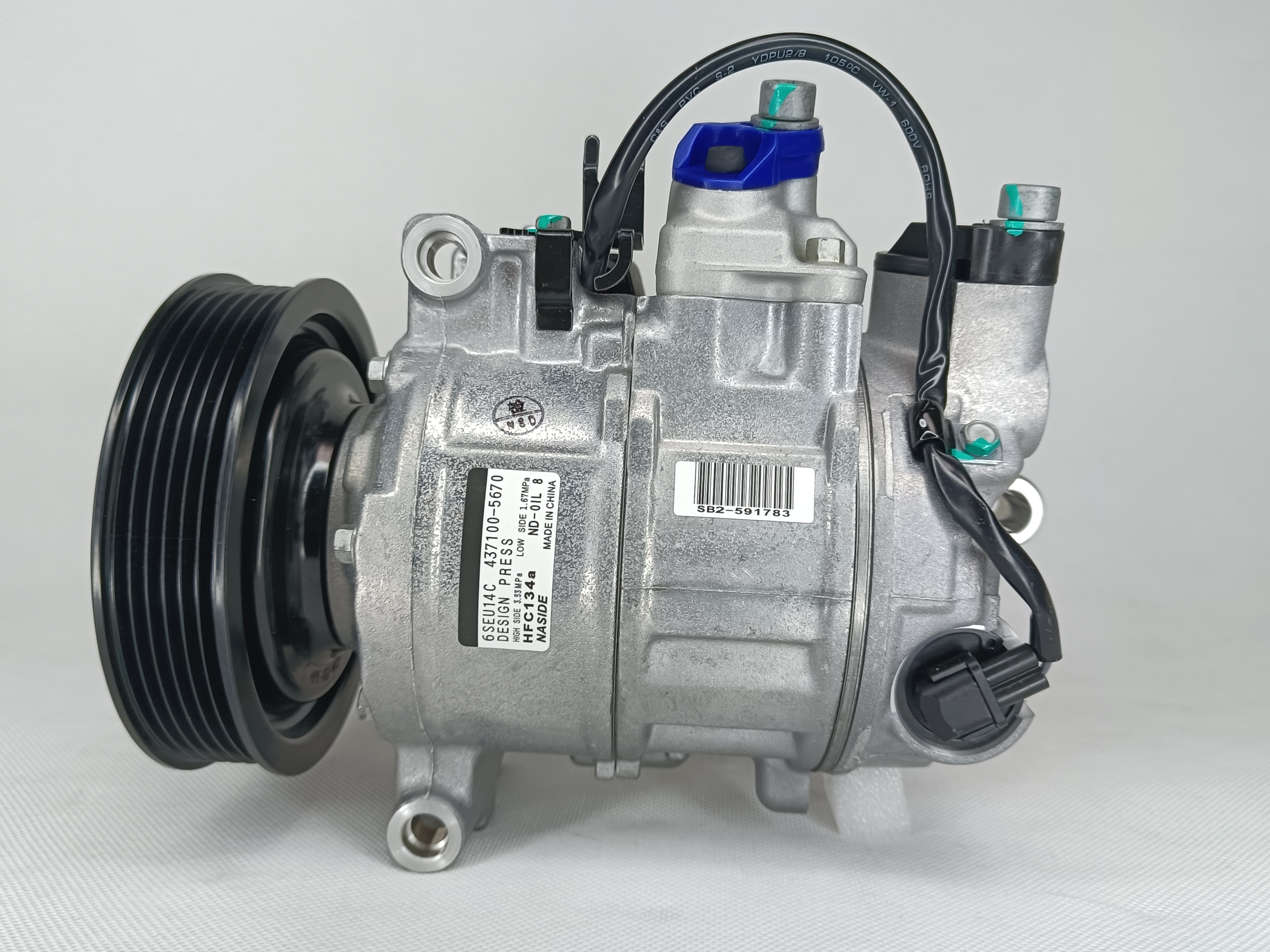 R134A Car AC Compressor Replacement For Audi C7 2.5 L4G0260805A 6SEU14C