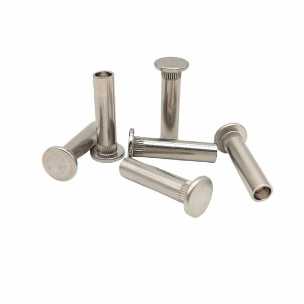 Factory Wholesale Custom Flat-Headed Semi-Hollow Rivet Non-Riveted Steel