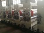 Four Color Printer Slotter Machine / Flexo Corrugated Machine Cardboard Top