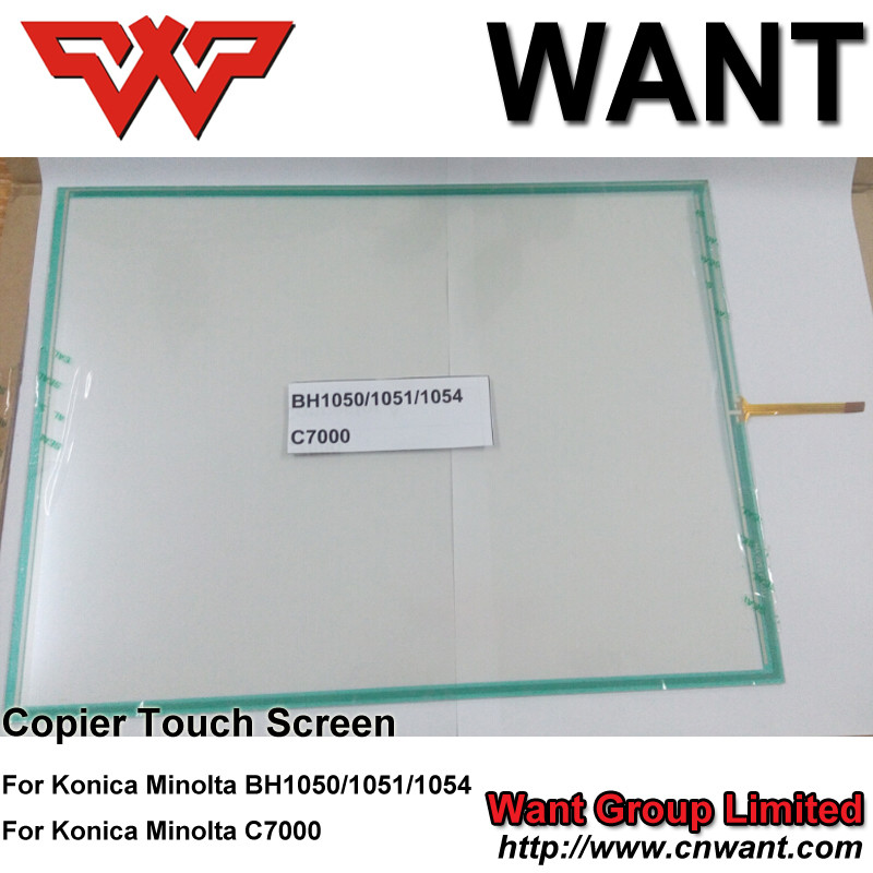 Free ship C5500 C6500 BH1050 1050 bh920 bh950 920 950 Hight Quality Touch Screen panel Copier Parts For Konica Minolta