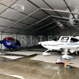 Quality Huge Prefab Mobile Aircraft Hangar Tent 40x60m DIN 4102 B1 wholesale