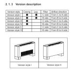 Indoor Four Pipe Fan Coil Unit , Universal Heating And Cooling Fan Coil Unit