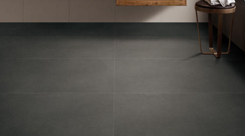 Indoor Cement Look Porcelain Tile Antibacterial Full Body Minimalism Style