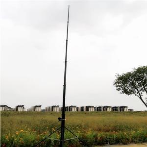 Quality Winch Up 9M 15KG Telescopic Antenna Mast Portable wholesale