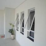 Fluorocarbon Coated Aluminum Awning Window Low E Glass Tempered