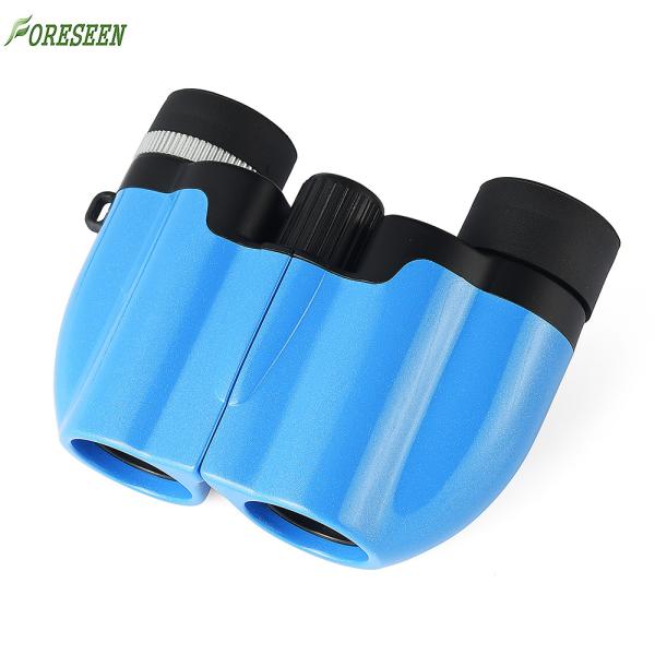 FORESEEN manufacturer 8x21mm Shockproof Plastic Cheap Mini Outdoor Folding Kids
