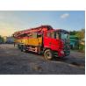 Buy cheap 49 Meters Heavy Duty Boom Concrete Pump Truck With 3 Shafts And 5 Arm Crane Jib from wholesalers