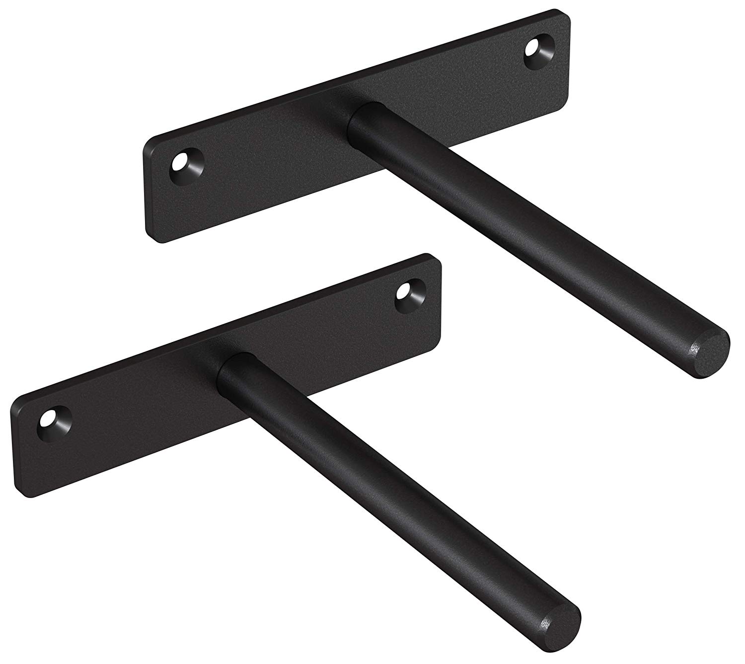 Sample Heavy Duty Metal Steel Support Rod Wall Mounted Hidden Floating Shelf Brackets