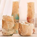 Woodpulp Biodegradable Honeycomb Kraft Paper Cushioning Protective Honeycomb