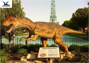 Quality Outside Realistic Dinosaur Lawn Decorations High Simulated Lifesize Or Customized Size wholesale