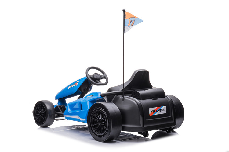G.W. N.W 29kg/27kg 12V 24V Electric Drift Go Kart Ride On Car for Children Aged 5-7
