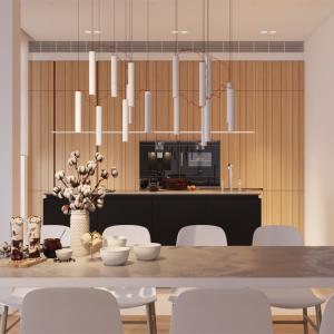 Quality ODM Lacquer 16mm Modular Kitchen Cabinets Waterproof Quartz Countertop wholesale