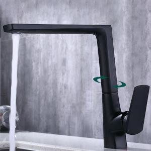 Quality Villa Apartment Single Handle Kitchen Faucet Lever Handle ODM OEM wholesale