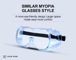 Splash Proof Clear Anti Fog Medical Safety Glasses