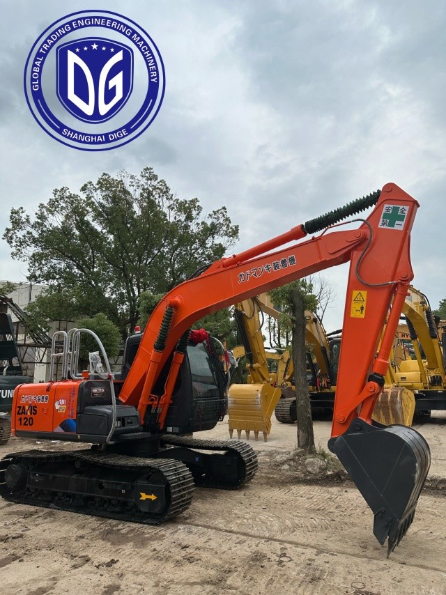 Origin Japan ZX120 Used Hitachi Excavator ZX120 Crawler Excavator Secondhand Hitachi Hydraulic Excavator ZX120