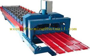 China Walkway Plank Roof Panel Roll Forming Machine on sale