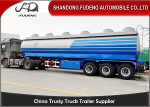 Quality Carbon Steel 15000 Gallon 50m³ Fuel Tanker Semi Trailer 12 Wheeler Plam Oil Transport wholesale