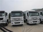 ZZ4257N3241W Sinotruk Tractor Trailer Truck With 371HP Engine And HW76 Cabin
