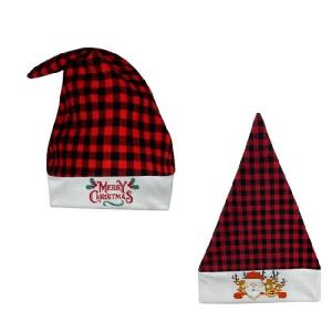 Quality Custom Sublimation Christmas Santa Hats Blanks For Sublimation Printing wholesale