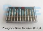 Engraving Electroplated Diamond Tools Diamond Mounted Point Set 3mm Shank