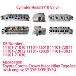 Toyota 2Y 3Y 4Y Cylinder Heads for 4Runner Crown Hiace Hilux Lite Ace Town Ace