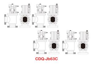 Quality Pneumatic Vacuum Angle Valve Flange ISO-K/ CF Leak Rate ≤1.3×10-10 Pa.M3/S wholesale