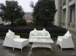 2 Seat Wicker Rattan Sofa Chair For Office / Riverside / Lawn