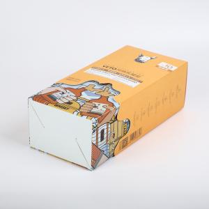 Quality Crash Lock Base Vodka Gift Box Artpaper Embossing With Sleeve Neck Holder Lock wholesale