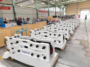 Quality Excavator Hydraulic Rock Breaker Chisel 165mm Wide Open Type Hydraulic Hammer Breaker wholesale
