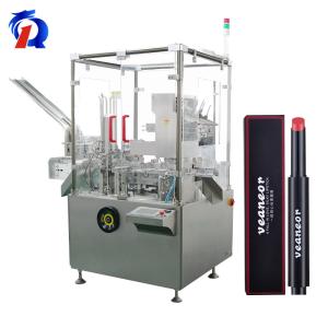 Quality 120L Vertical Automatic Box Packing Machine Cosmetic Lipstick Carton Packaging wholesale