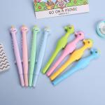 Gel-Ink Cactus Shape Pen Writing Length 240M Cute Novelty Gift for Girls and
