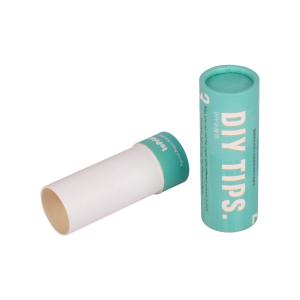 Quality Green Offset Printing Cardboard Paper Tube Cylinder Packaging Gift Eco - Friendly wholesale