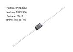 600W 200V Bidirectional Transient Voltage Suppressors For Esd Protection