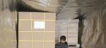 Silver Insulated Pallet Cover , Shipping Thermal Insulation Container Liner