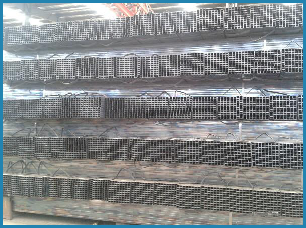 welded black annealing steel pipe/tube/square steel pipe