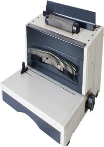 Quality Electric Wire Comb Binding Machine 46 Holes For Metal Spiral Coil EC8706 wholesale