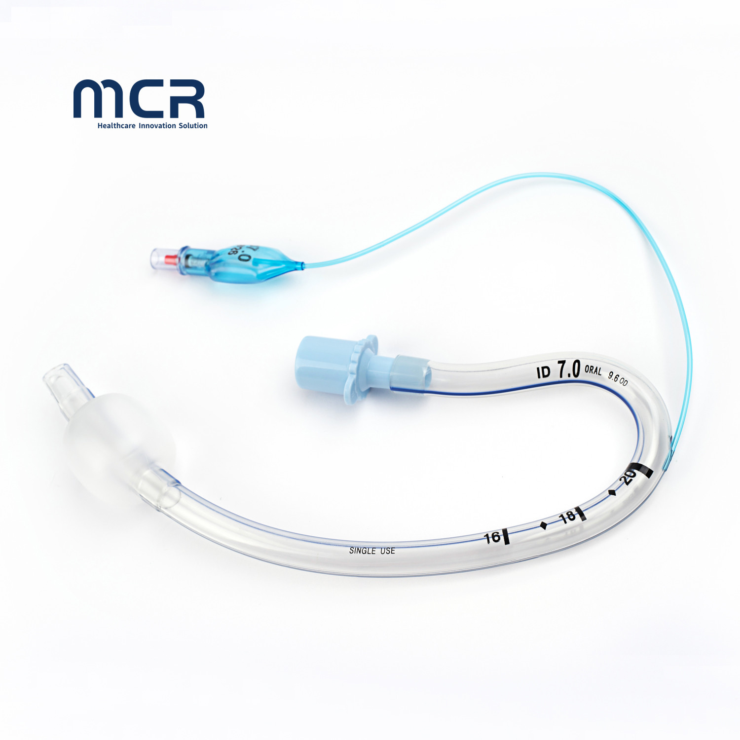 Disposable Nasal Cuffed Endotracheal Tube With Air Pressure Indicator