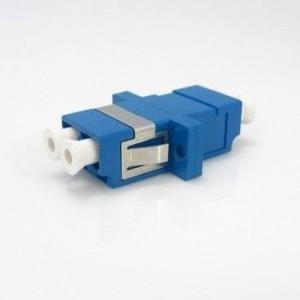 Quality Singmode Fiber Optic Connector Adapters Dulex Adapter Nickel Plated Brass Body wholesale
