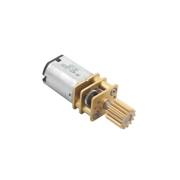 High Speed Adjustable Output Shaft N20 Brush Dc Motor 3 Volt For Auto Lacing