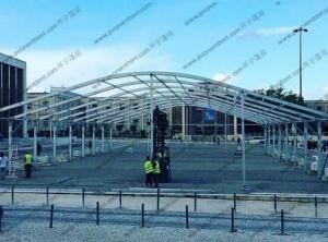 Quality Customized Made Wedding Celebration Large Party Tents With Glass Sidewalls wholesale