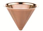 Double Wall Gold Paperless Coffee Dripper For Chemex / Hario Carafes