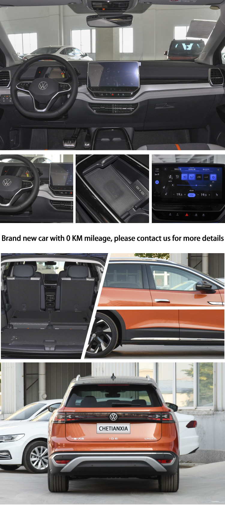 Secure Second Hand Electric Vehicle 5 Seater 2022 Electric SUV EV