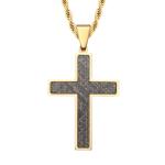 Stainless Steel Cross Pendant Mens Cross Necklace Christian Jewelry Special