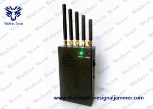 Quality 3W Portable Cell Phone Jammer 20 Meters Jamming Range Eco Friendly wholesale