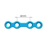 Type III Mini Straight Maxillofacial Plate CMF System