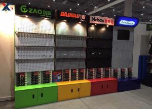 Quality Screw Tool Hardware Display Racking System Floor Shop Fixture Peg wholesale