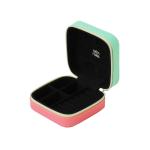 Customized Silk Screen Small Portable Jewelry Box CMYK Color For Necklaces